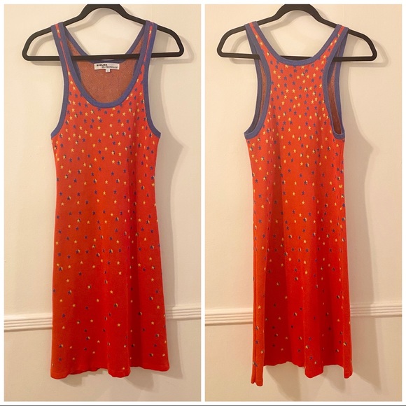 Replica Los Angeles Star Print Knit Dress Size S - Picture 2 of 8